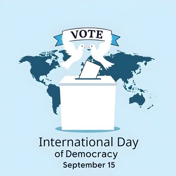 Celebrate International Day of Democracy on September 15 with Global Vote Theme