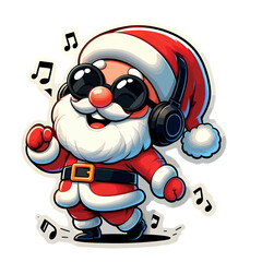 cute illustration of santa claus