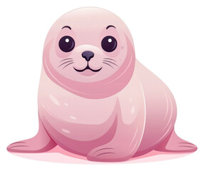 Fototapeta premium PNG Seal animal mammal cute.