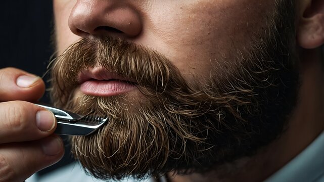 Achieve a clean and sharp beard trim with these expert tips for effective grooming and maintenance