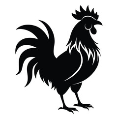 Rooster icons vector illustration.