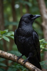 crow on a branch
