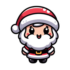 cute illustration of santa claus