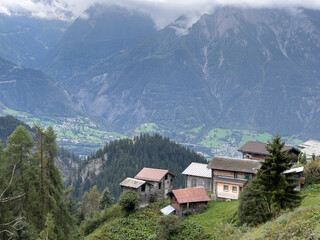 Aletschgletscher in der Schweiz