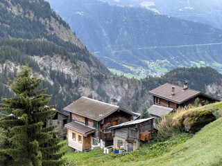 Obraz premium Aletschgletscher in der Schweiz