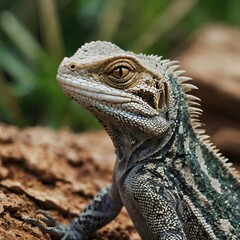 Fototapeta premium lizard generative ai