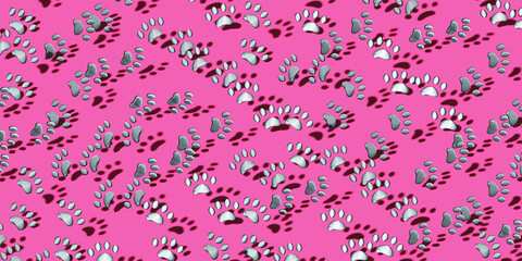 World animal day greeting illustration. 3d render.