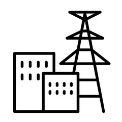 Power plant icon.