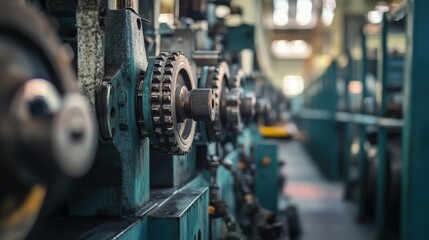 Obraz premium machine in industry