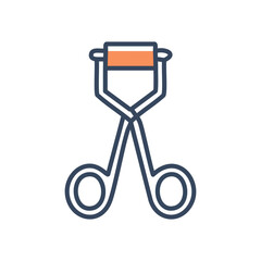 Eyelash curler tool. Eyelash curler tool for beauty and makeup routine. Perfect for creating a curled and lifted look.