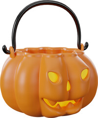 Halloween Element 3D Illustration