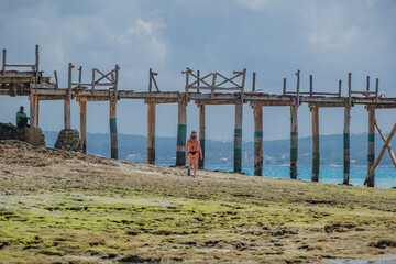 Changuu Island in Zanzibar, formerly used for slave trade, is home to giant Aldabra tortoises and Peacocks. Today, Zanzibar's Changuu Island is better known as “Prison Island” or “Turtle Island”.