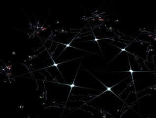 Imaginatory fractal abstract background Image