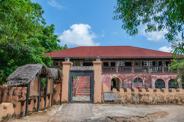 Changuu Island in Zanzibar, formerly used for slave trade, is home to giant Aldabra tortoises and Peacocks. Today, Zanzibar's Changuu Island is better known as “Prison Island” or “Turtle Island”.