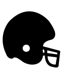 Football helmet clip art design on plain white transparent isolated background for card, shirt, hoodie, sweatshirt, apparel, card, tag, mug, icon, poster or badge