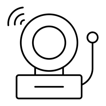 recommend clip art: bell outline icon