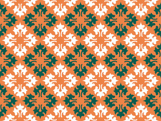 indonesian culture traditional batik seamless ethnic pattern fabric fashion textile ornament print