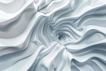 Fototapeta premium 3d White abstract background texture design pattern element product display