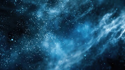 Cosmic Nebula with Stars