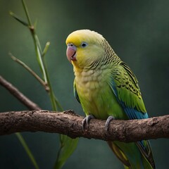 Fototapeta premium parakeet generative ai