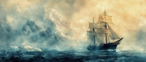 Sailing into Serenity on Turbulent Waters at Sunset.