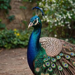 Obraz premium peacock generative ai