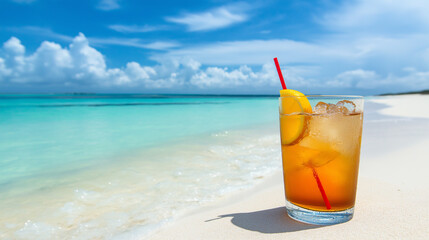 Refreshing Summer Drinks with a Stunning Beachfront View