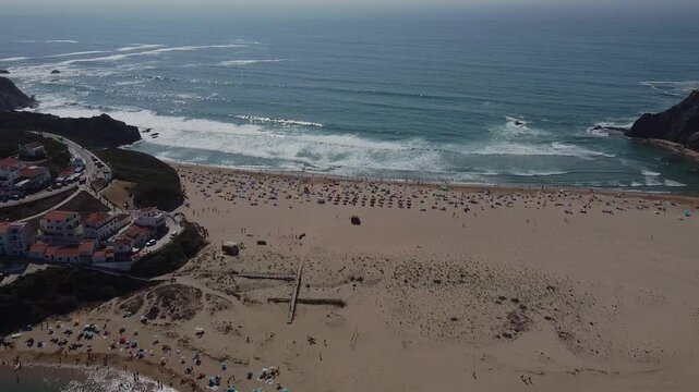 Odeceixe beach in alentejo Portugal