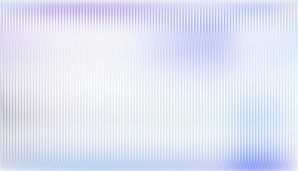 Vector ribbed glass texture background. Blue white white blue purple ribbed glass. Mesh gradient. acrylic ribbed bath surface. Reeded glass background semitransparent overlay. Bath wall window © luckycapella