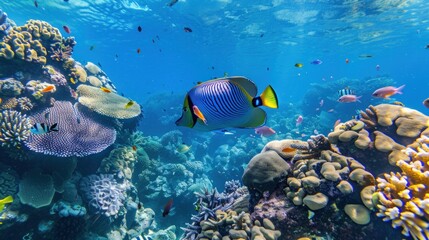 Obraz premium Vibrant Underwater World