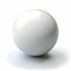 a ball with white