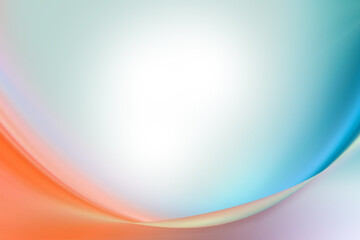 Modren bright Abstract dynamic line wave curve soft light gradient colorful background design for graphic pattern web illustration technology internet network smart digital backdrop wallpaper