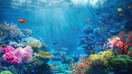 Vibrant Underwater Paradise