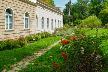 Obraz premium Botanical garden of Charle's university in Prague