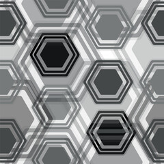 Gradient triangles endless ornament for fashion textile, sport clothes. Seamless white triangles mosaic background.