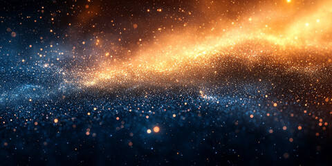 Naklejka premium Abstract background with warm and cool colors.