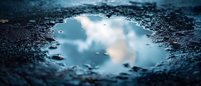 Puddle Refllection