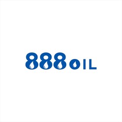 888 Oil Logo Design