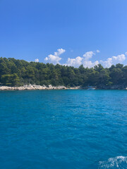 Naklejka premium island in the sea