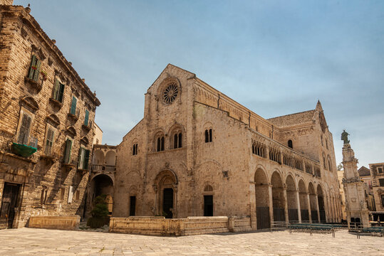 The St Maria Assunta Cathedral in Bitonto, Puglia. Jewel of the Norman medieval architecture.