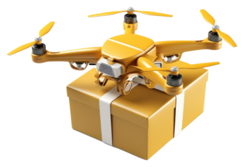 PNG Drone box technology cardboard.