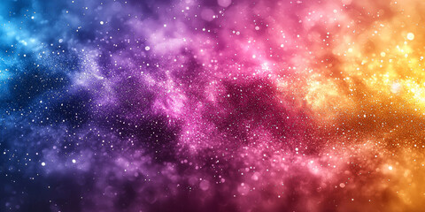 Fototapeta premium Sparkling abstract background with vibrant colors.