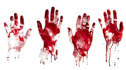 hand with blood