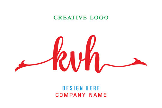 KVH lettering logo is simple, easy to understand and authoritative