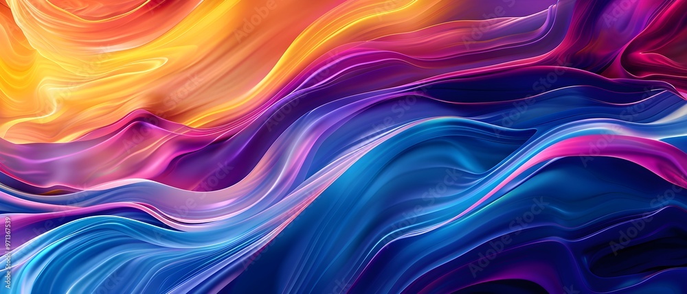 Poster a mesmerizing abstract artwork featuring swirling, fiery hues that evoke a sense of cosmic energy. t