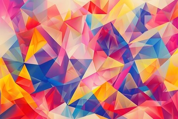 Fototapeta premium A vibrant and intricate mosaic composed of countless shimmering gemstones in various colors and shapes. The artwork evokes a sense of luxury, opulence, and natural beauty.