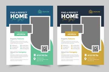 Real Estate Business Flyer Design Templates