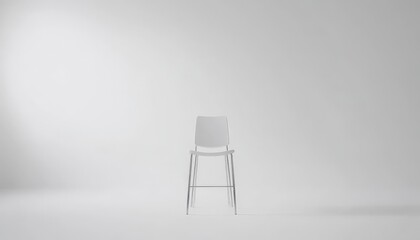 White Chair in White Room.