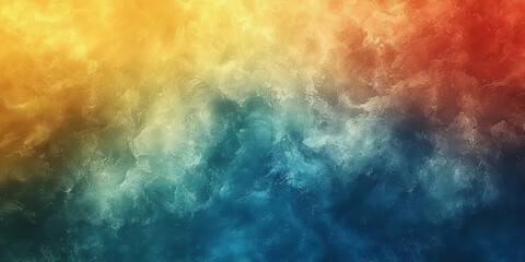 Fototapeta premium Abstract colorful background with warm and cool tones.