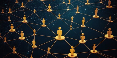 Interconnected Network of Golden Figures